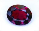 ROYAL RHODOLITE GARNET (India) �2.85 ct., 8 x 10 mm. Oval